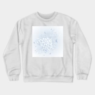 Flower Butterfly Bouquet Crewneck Sweatshirt